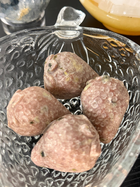 pink tourmaline strawberries