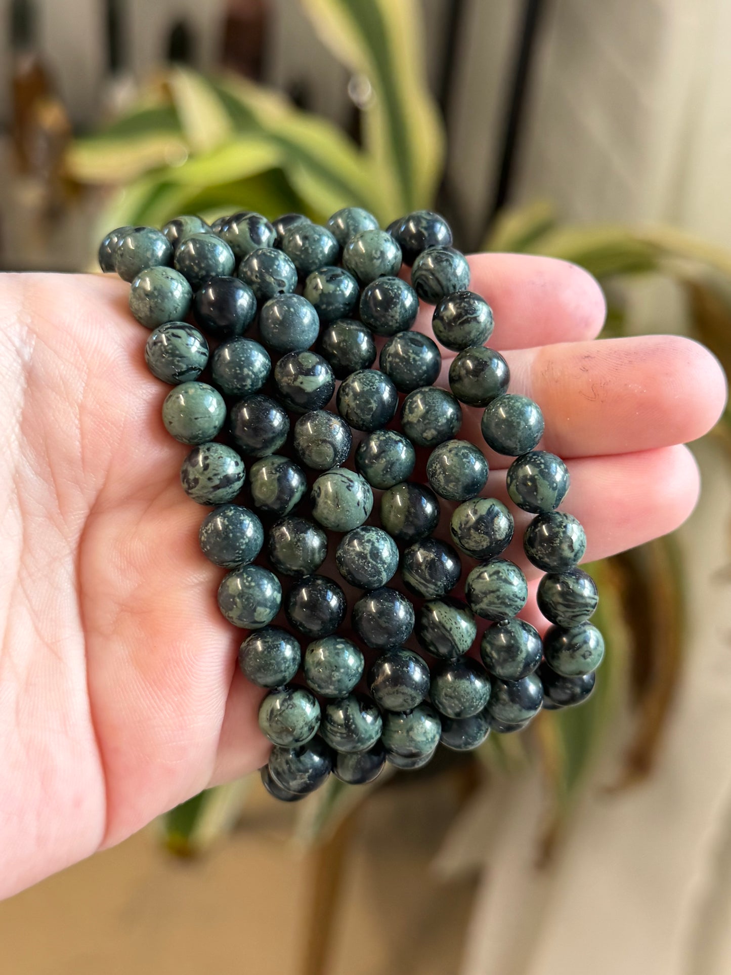 kambaba jasper bracelet 8mm