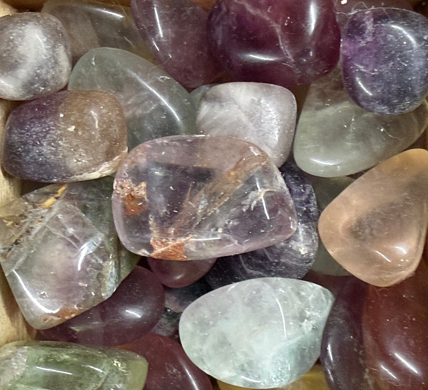 fluorite tumbles
