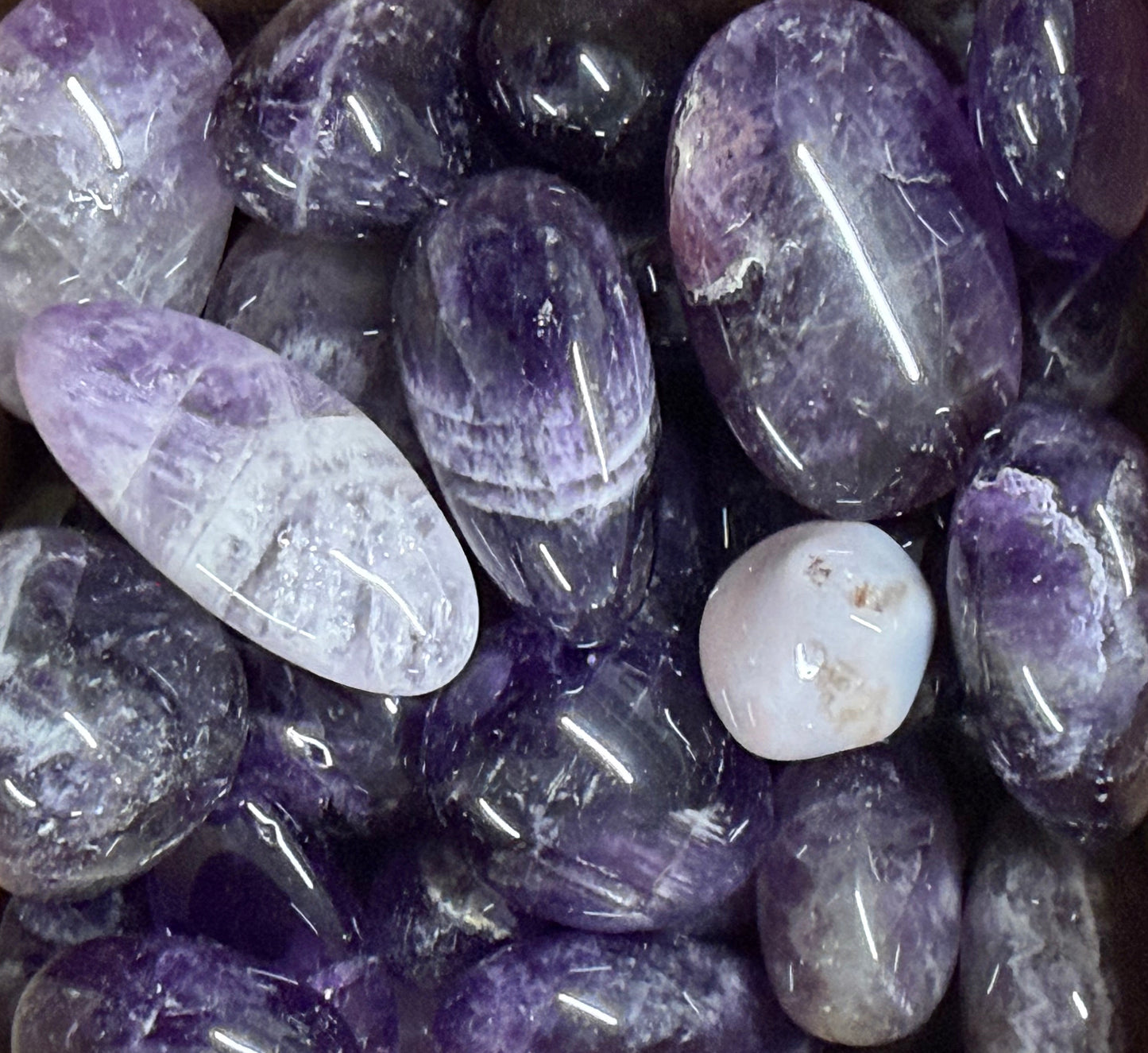 amethyst tumbles