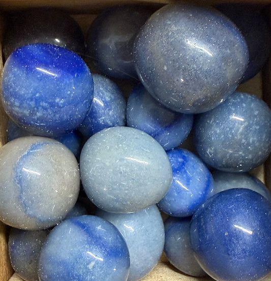 blue aventurine tumbles