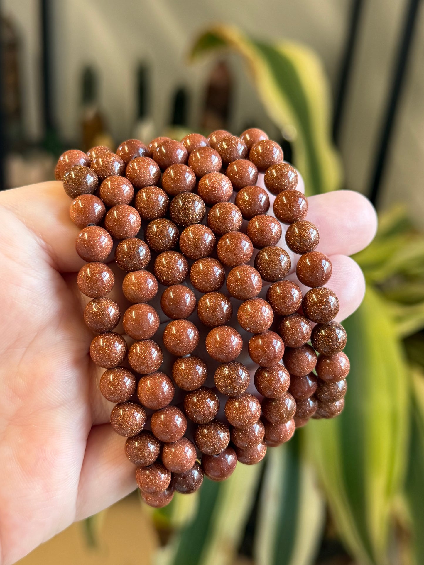 goldstone bracelet 8mm