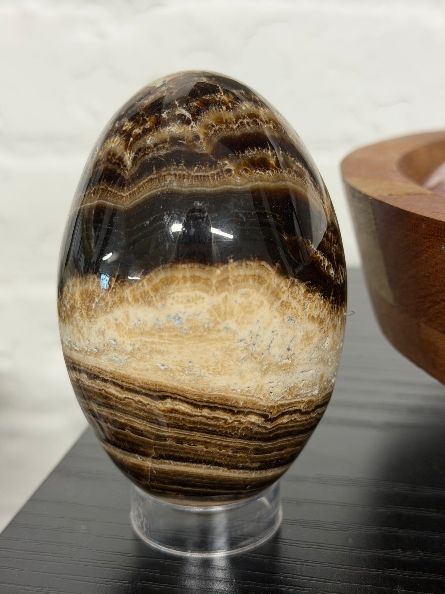 chocolate calcite egg