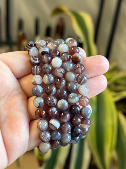 botswana agate bracelet