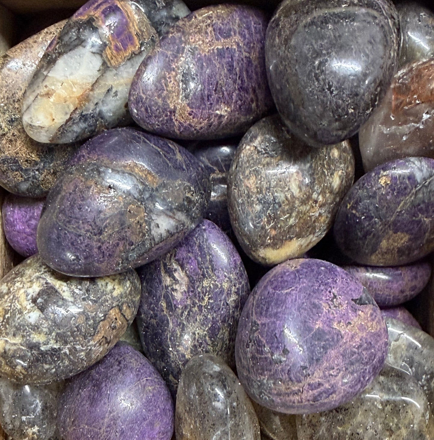 purpurite tumbles