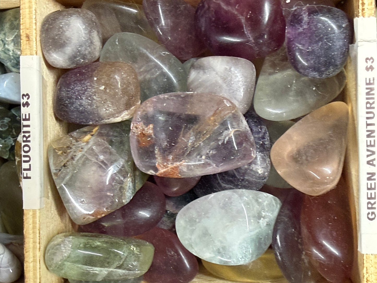 fluorite tumbles