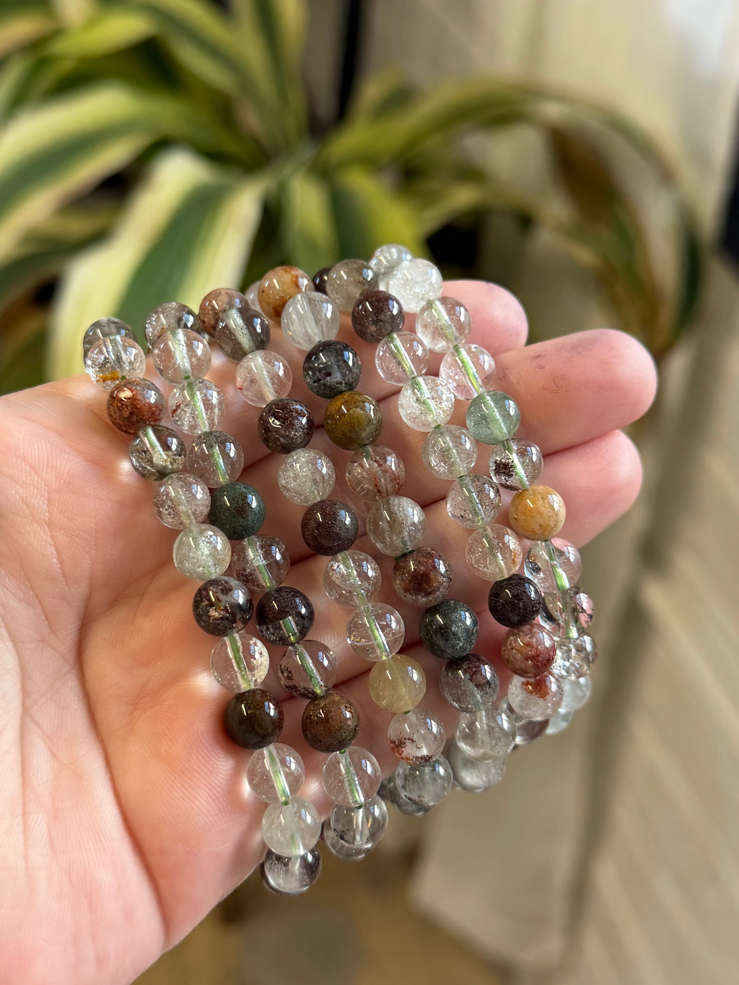 garden quartz bracelet 8mm