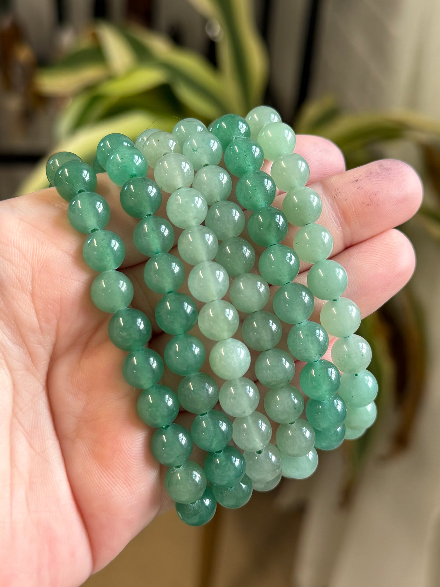 green aventurine bracelet 8mm
