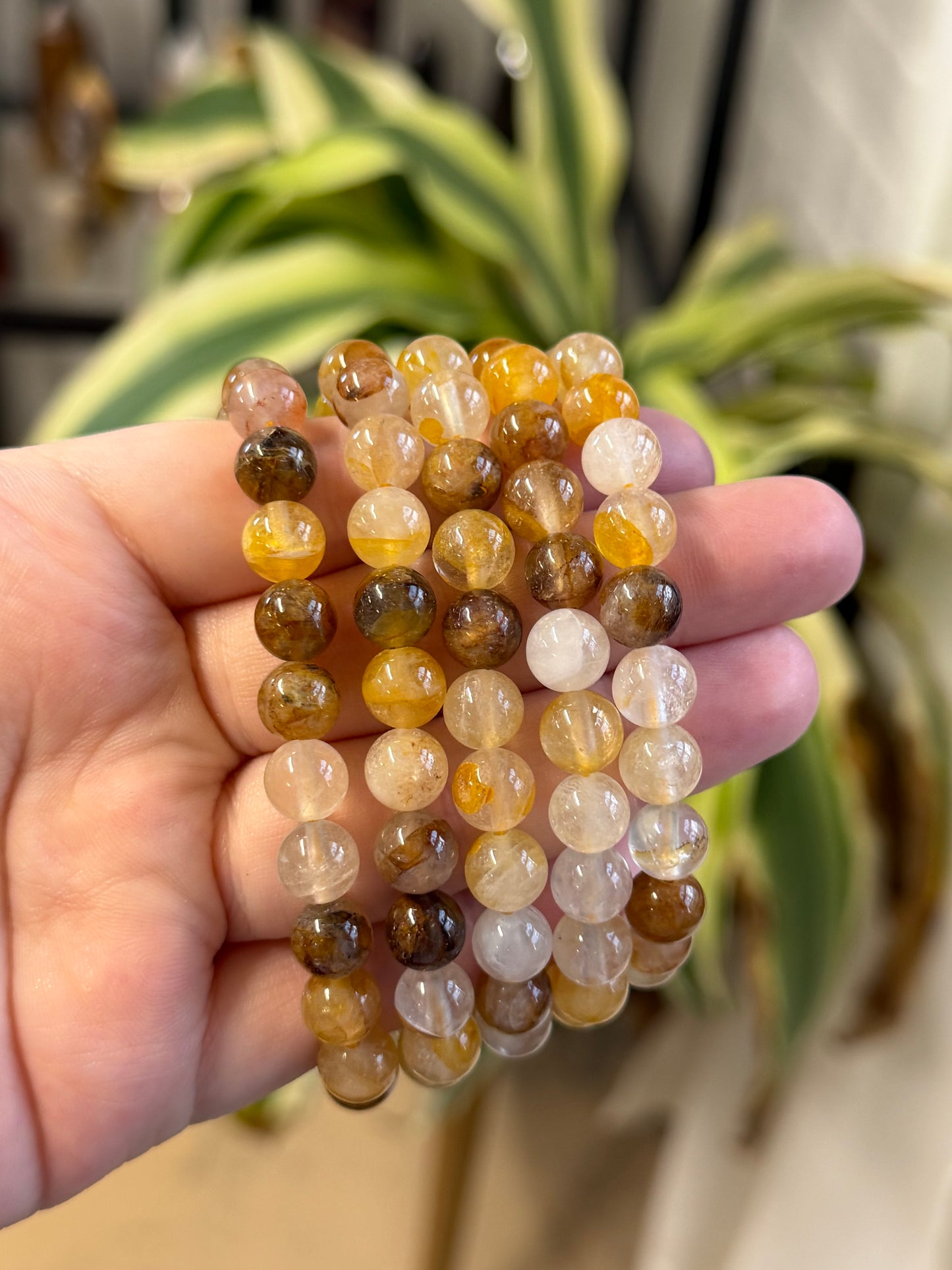 golden healer bracelet 8mm