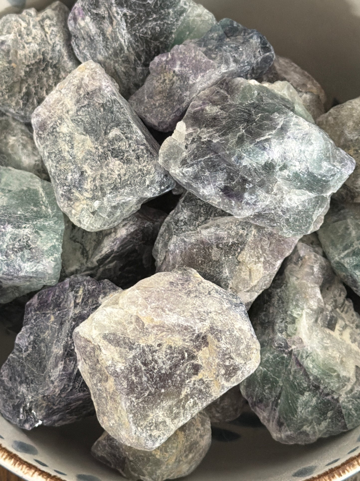 raw rainbow fluorite