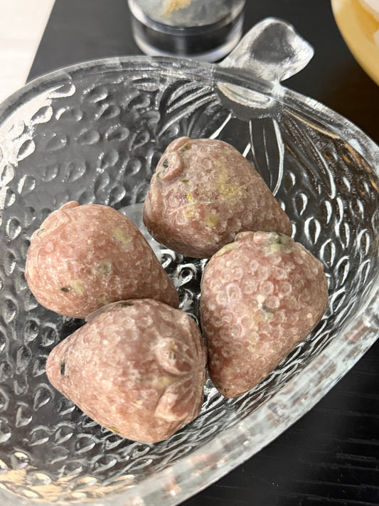 pink tourmaline strawberries