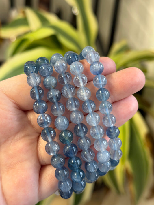 blue fluorite bracelet 8mm