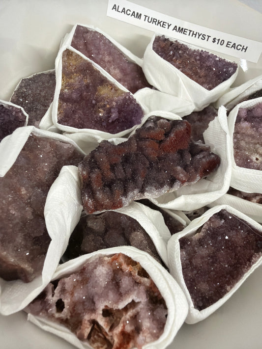 amethyst from Alacam, Turkey