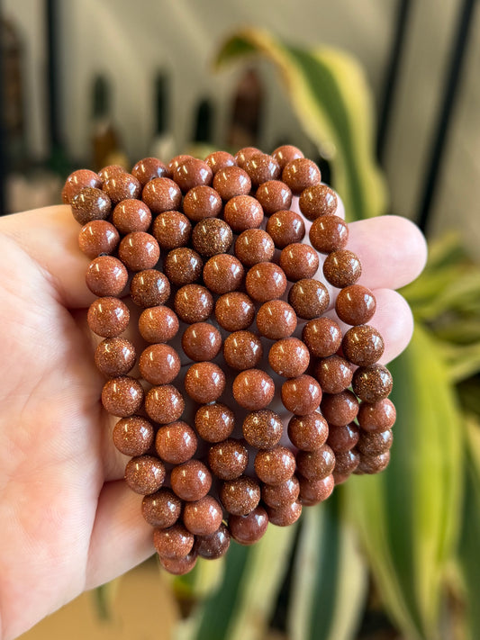 goldstone bracelet 8mm