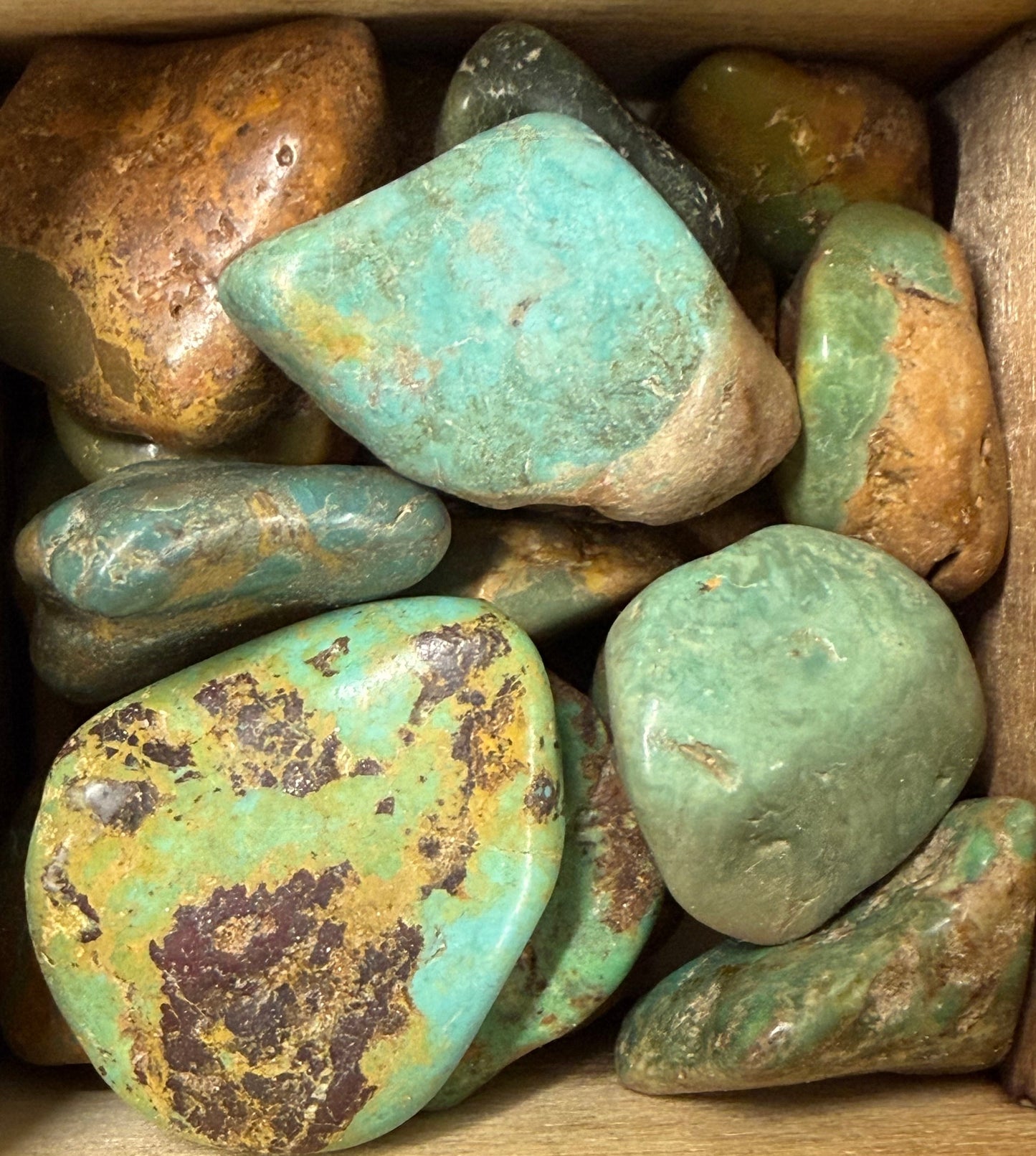 turquoise tumbles