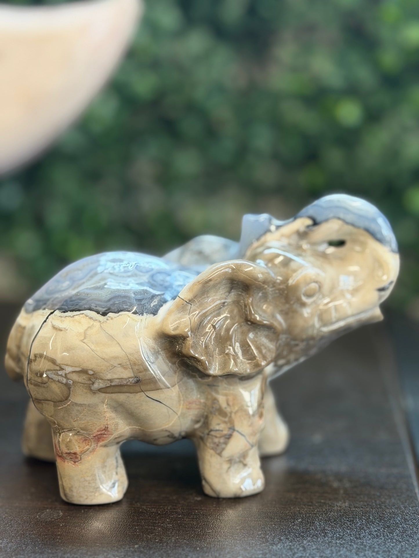 volcano agate elephant