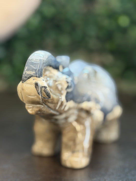 volcano agate elephant