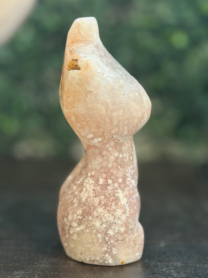 pink amethyst goddess body | HQ