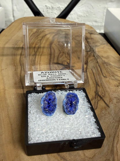 azurite blueberries from blue ball mine arizona