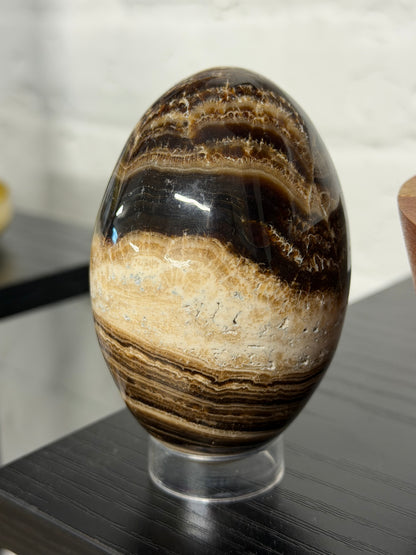 chocolate calcite egg