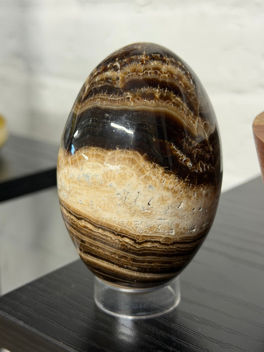 chocolate calcite egg