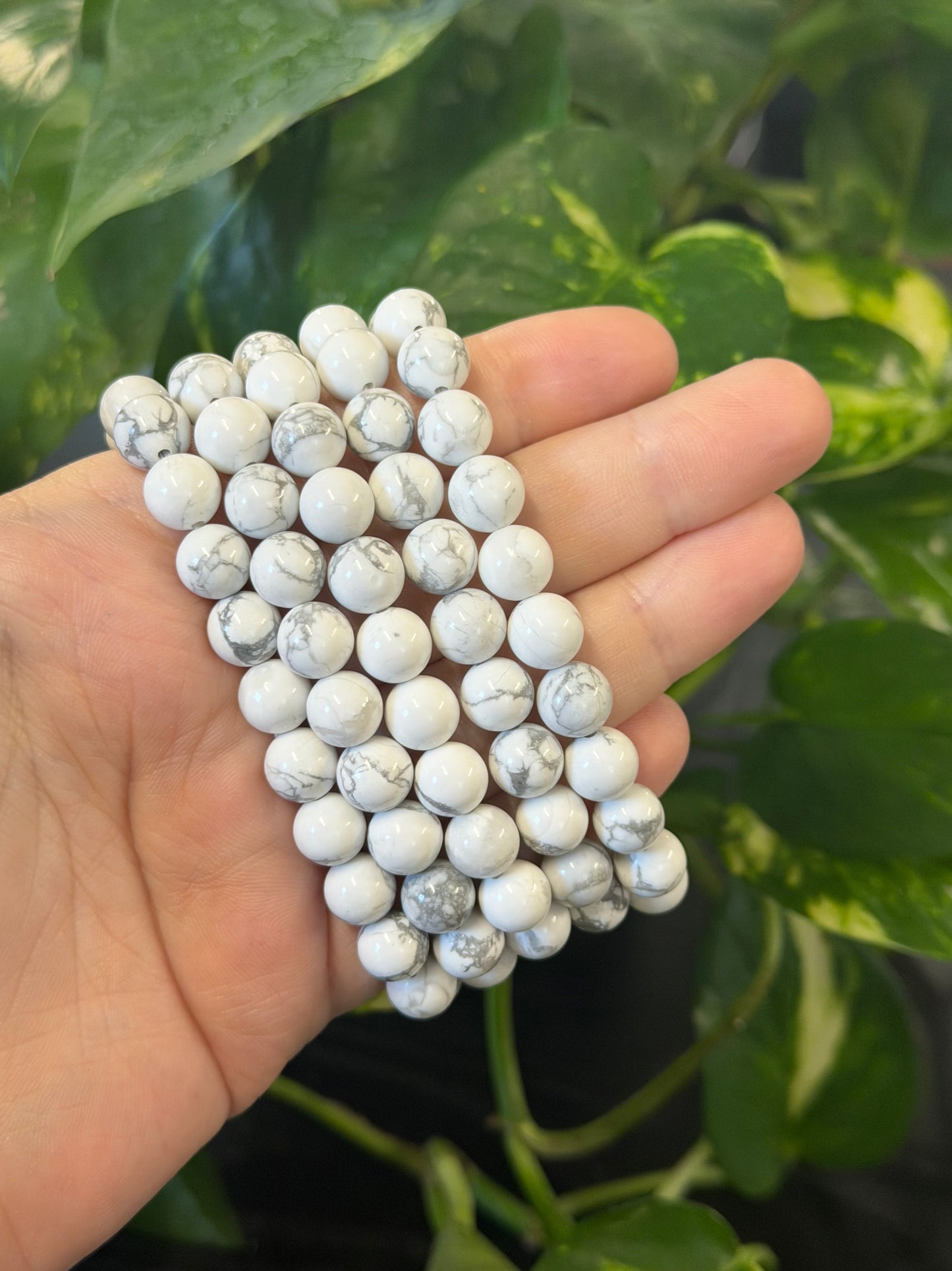 howlite bracelet 8mm